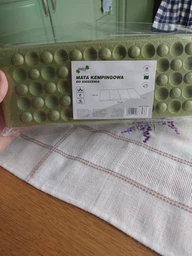 Туристичний килимок сидушка GardenLine 39 x 29 x 1.2 см Блакитний (5900779873438)