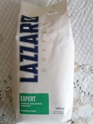 Кава в зернах LAZZARO EXPERT 6 кг (ящик), купаж арабіка/робуста