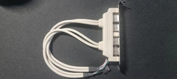 Планка расширения контроллер USB 2.0, 4 порта, на заднюю панель ПК