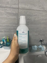 Ополіскувач для порожнини рота Dr. Wild Tebodont з маслом чайного дерева без фториду 400 мл (7611841701655)