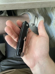 Складной нож Ganzo G6805-GB сине-зеленый фото от покупателей 15