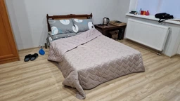 Покрывало Sleepingg Bodi двустороннее 240х260 Антиаллергенное волокно со стежкой какао/Серое (4820227286133) фото от покупателей 8