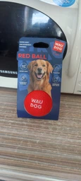 Игрушка для собак WAUDOG Fun Red Ball термопластичный полиуретан 70 мм (25881232) фото от покупателей 3
