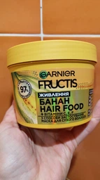 Маска Garnier Fructis Hair Food Банан Питание для сухих волос 400 мл (3600542258852)