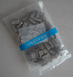 Конектор Vention Cat.6A FTP RJ45 50 шт зі вставкою, 3-зубі контакти Сріблястий прозорий (IDFR0-50) фото від покупців 5