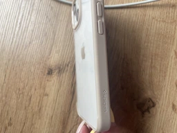Чехол противоударный Spigen Ultra Hybrid для Iphone 13 Mini (5.4") Sand Beige Прозрачный ACS03321 фото от покупателей 1