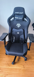 Крісло ігрове Anda Seat Kaiser 3 Pro Size XL Black Fabric (AD12YDC-XL-01-B-CF-B02) фото від покупців 2