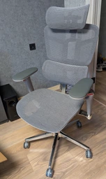 Офісне крісло Mealux S4 Air Grey (арт. HF-S4 M/G) фото від покупців 2