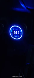Автомобильное Зарядное устройство от прикуривателя Блок питания для телефона в авто Kerui CC72 LCD 30W USB QC3.0 Super + Type-C PD LCD дисплей Зарядка Black