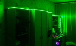 Умная светодиодная led лента rgb smd 5050 usb с bluetooth приложением разноцветная влагостойкая IP65 самоклеющаяся с пультом 5 метров лед диодная ргб мультиколор гирлянда блютуз от юсб powerbank повербанка для подсветки Авто ТБ ПК 5 вольт (El_App5050) фото от покупателей 19