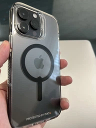 Чохол протиударний ZAGG Gear4 Piccadilly with MagSafe Case для Apple Iphone 14 Pro Max (6.7") Прозорий + Black