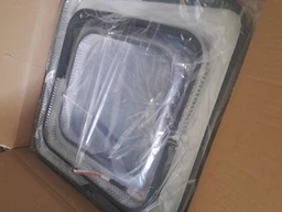 Люстра светодиодная потолочная LUMINARIA AKRILIKA SQUARE 130W 4S BLACK/CLEAR 220V IP20 с пультом ДУ фото от покупателей 1