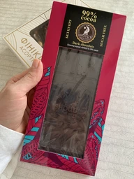 Шоколадна плитка SHOUD'E Шоколад 99% какао 50 г (4820078236080) фото від покупців 2