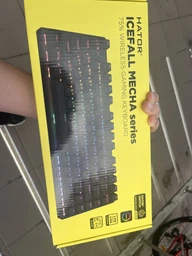 Клавиатура беспроводная Hator Icefall Mecha 75 Rainbow Led Wireless/Bluetooth/USB Black (HTK275UA) фото от покупателей 10