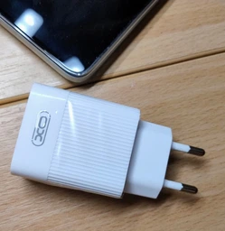 Сетевое зарядное устройство СЗУ XO XO-L72(EU) 18W 3 USB 3A с кабелем USB-Type-C White/Белый