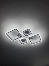 Люстра светодиодная потолочная LUMINARIA OVAL 80W 4S RC 725/423 WHITE 220V IP20, LED светильник с пультом ДУ фото от покупателей 12