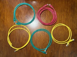 Патч-корд Atcom CAT6e RJ45 UTP 2 м Червоний (AT9215) фото від покупців 3