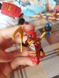 Конструктор LEGO Ninjago Робот-скелелаз ніндзя Кай 623 деталі (71812) фото від покупців 2
