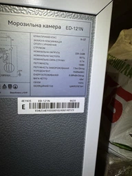 Морозильна камера Edler ED-121N фото від покупців 2