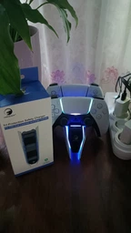 Зарядка для джойстика PlayStation 5 Honcam зарядная Док Станция для геймпада PS5 DualSense на 2 геймпада с подсветкой Белая фото от покупателей 8