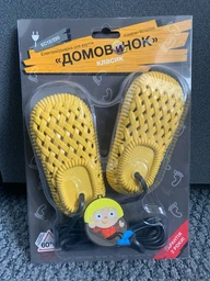 Электросушилка для обуви ДОМОВЕНОК Комфорт классик Желтая