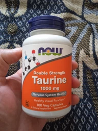 Амінокислота NOW Taurine 1000 mg, 100 вегакапсул
