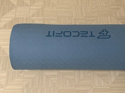 Коврик для йоги и фитнеса TECOFIT TPE 183x 61 x 0.6 см Blue (TOP18074471) фото от покупателей 2