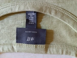 Футболка чоловіча H&M блакитна M (1069841) фото від покупців 2