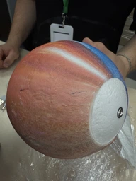 Настільний світильник нічник дитячий місяць 3D Космос Lamp 15 см 16 кольорів із пультом