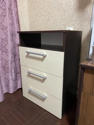 Комод 3 Компанит Венге темный (207326077)