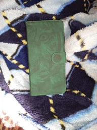 Чохол-книжка Deexe Tiger для Motorola Moto G75 - Green фото від покупців 2