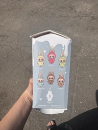 Игрушка Labubu Soymilk брелок плюшевая мягкая игрушка 17 см (сезон 1) для детей (арт 14354) фото от покупателей 2