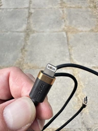 Кабель Duracell KEVLAR BRAIDED TYPE-C to Lightning 1 м Black (USB9012A) фото від покупців 2