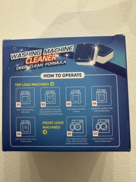 Засіб для чищення пральних машин Washing machine cleaner, 1 таблетка фото від покупців 7