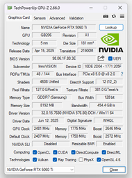 Відеокарта Inno3D GeForce RTX 5060 Ti Twin X2 8GB GDDR7 128bit PCI-E 5.0 (N506T2-08D7-193075N) фото от покупателей 2