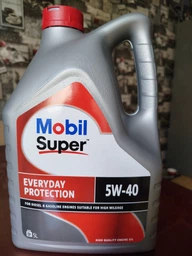 Моторное масло Mobil Super Everyday Protection 5W-40 4 л (157968)