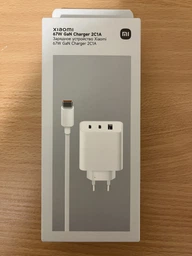 Сетевое зарядное устройство Xiaomi Mi GaN Charger 67W 2C1A BHR7493EU White фото от покупателей 3