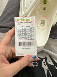 Женские кроксы Crocs Classic Crush Clog Dark Cherry M7W9-40-25.5 см 207521 фото от покупателей 1