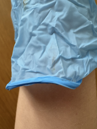 Перчатки смотровые нитриловые MedPlast без пудры нестерильные размер M 100 шт (7640162323314) фото от покупателей 4