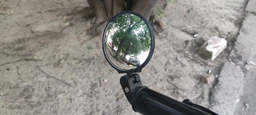 Дзеркало велосипедне в кермо JZ-011 сферичне, з регулюванням фото від покупців 1
