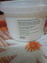 Сметана Mother. смачна 25% жиру, 500г