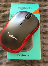 Миша бездротова Logitech M185 Grey/Black USB, 1xAA (910-002235) фото від покупців 15