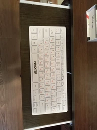 Клавіатура Maxxter KBM-C01W-UA White
