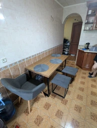 Дерев'яний стіл в стилі loft HomeDeco 100х60 Ясен