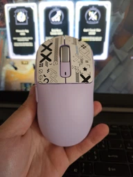Геймерська акумуляторна бездротова (Bluetooth + 2,4G) миша Attack Shark X3, PixArt PAW3395, 26000DPI, Black-ЧОРНИЙ (X3-3395B) фото от покупателей 2