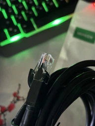Патч-корд UGREEN NW102 RJ-45 Cat6 U/UTP 1000Mbps 0.5m Black (20158) фото від покупців 5
