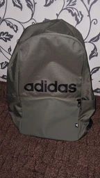 Рюкзак спортивный тканевый 22,75 л вмещает формат А4 Adidas Clsc Bp Day JD9567 Black/White (4067901254037)