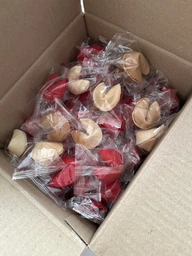 Печиво з передбаченнями Червоне Fortune cookies (50 шт)