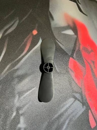 Вентилятор в салон автомобиля Voltronic USB Black (YT31750)