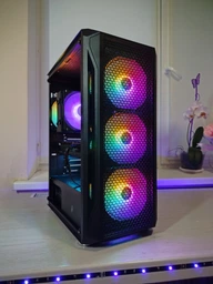 Корпус 1STPLAYER X5-BK-4F1 Black